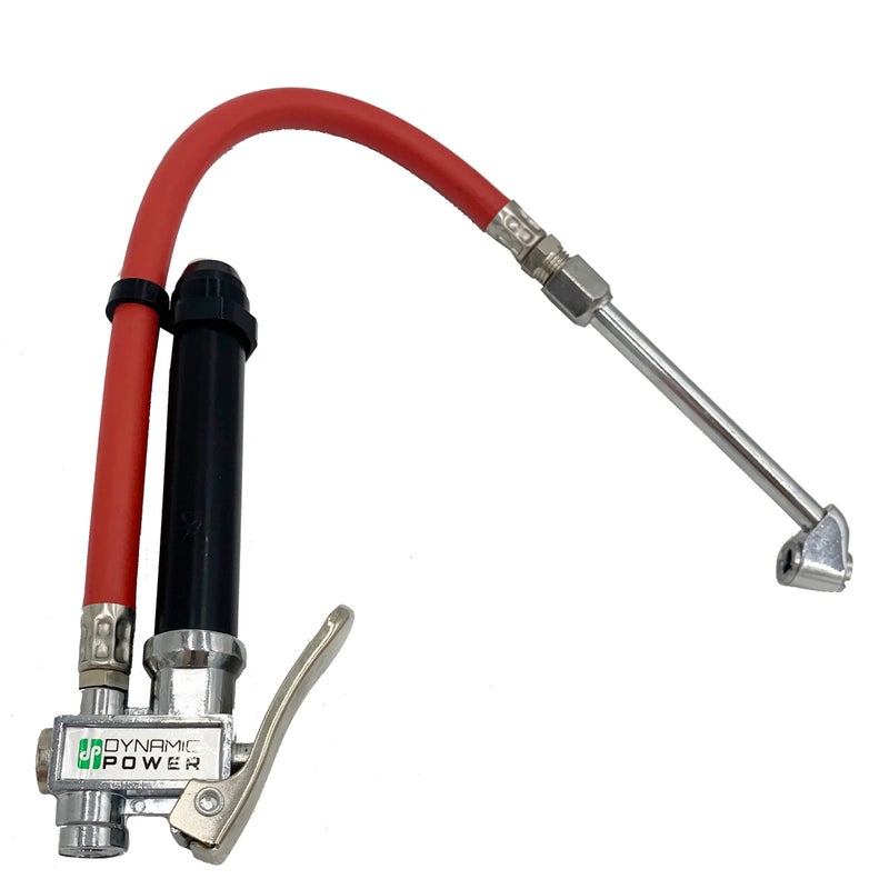 DYNAMIC POWER Dual Foot Chuck Inflator with 12â€œ Rubber Hose, 1/4" Female NPT. D-TG-6 - Image 5